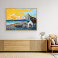 Bild in Galerie-Betrachter laden, N210 - Como el agua - Framed Canvas Print

