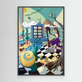 Load image into Gallery viewer, N231 -  Somewhere when time listens -Framed Canvas
