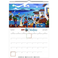Load image into Gallery viewer, Calendar Costa del Sol - EN - Holidays Andalucia & Gibraltar - 2025 (EU & Rest of World) - Arte Caballero
