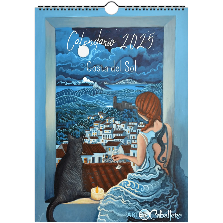 Calendar Costa del Sol - EN - Holidays Andalucia & Gibraltar - 2025 (EU & Rest of World) - Arte Caballero