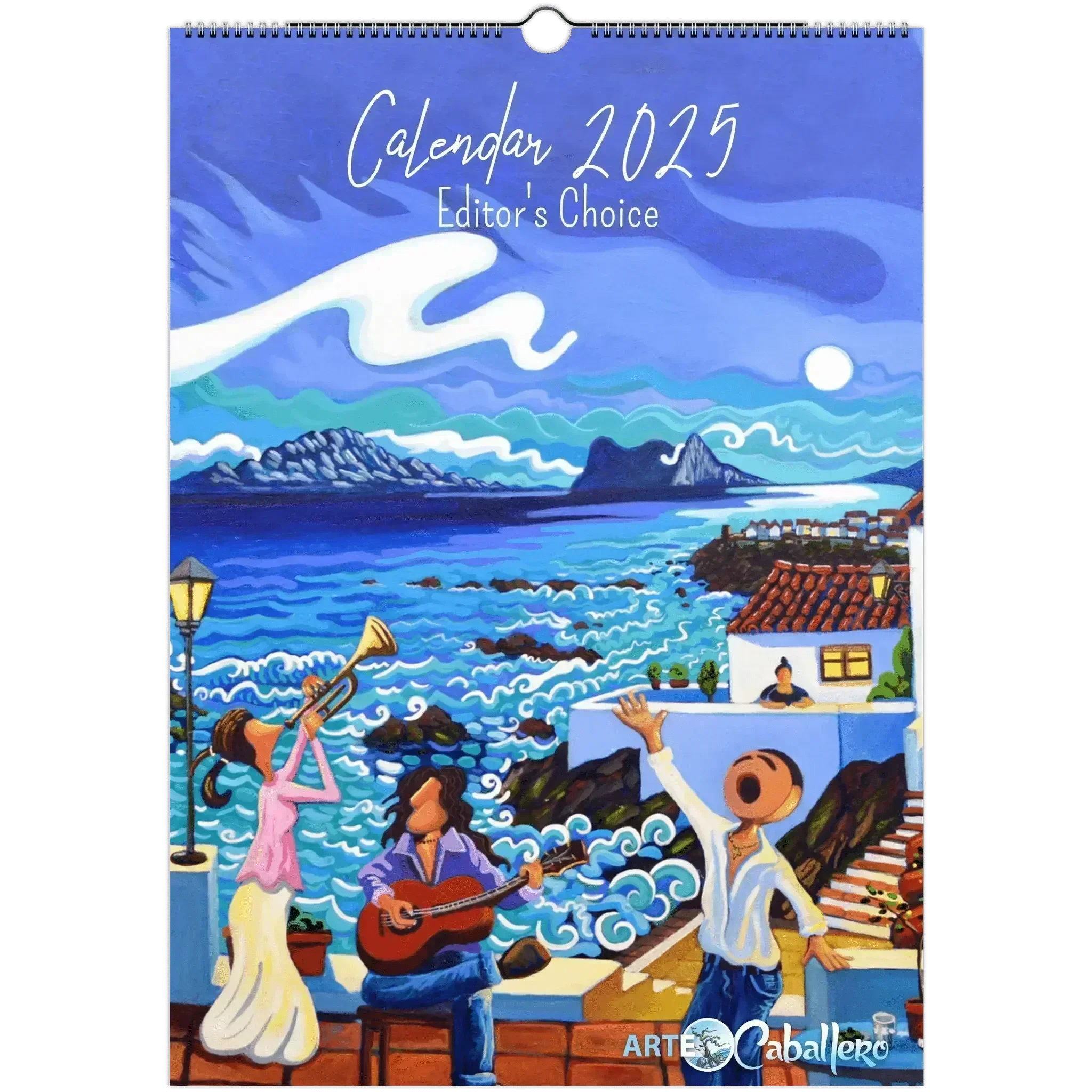 Calendar Editor's Choice - EN - Holidays Andalusia & Gibraltar - 2025 (EU & Rest of World) - Arte Caballero