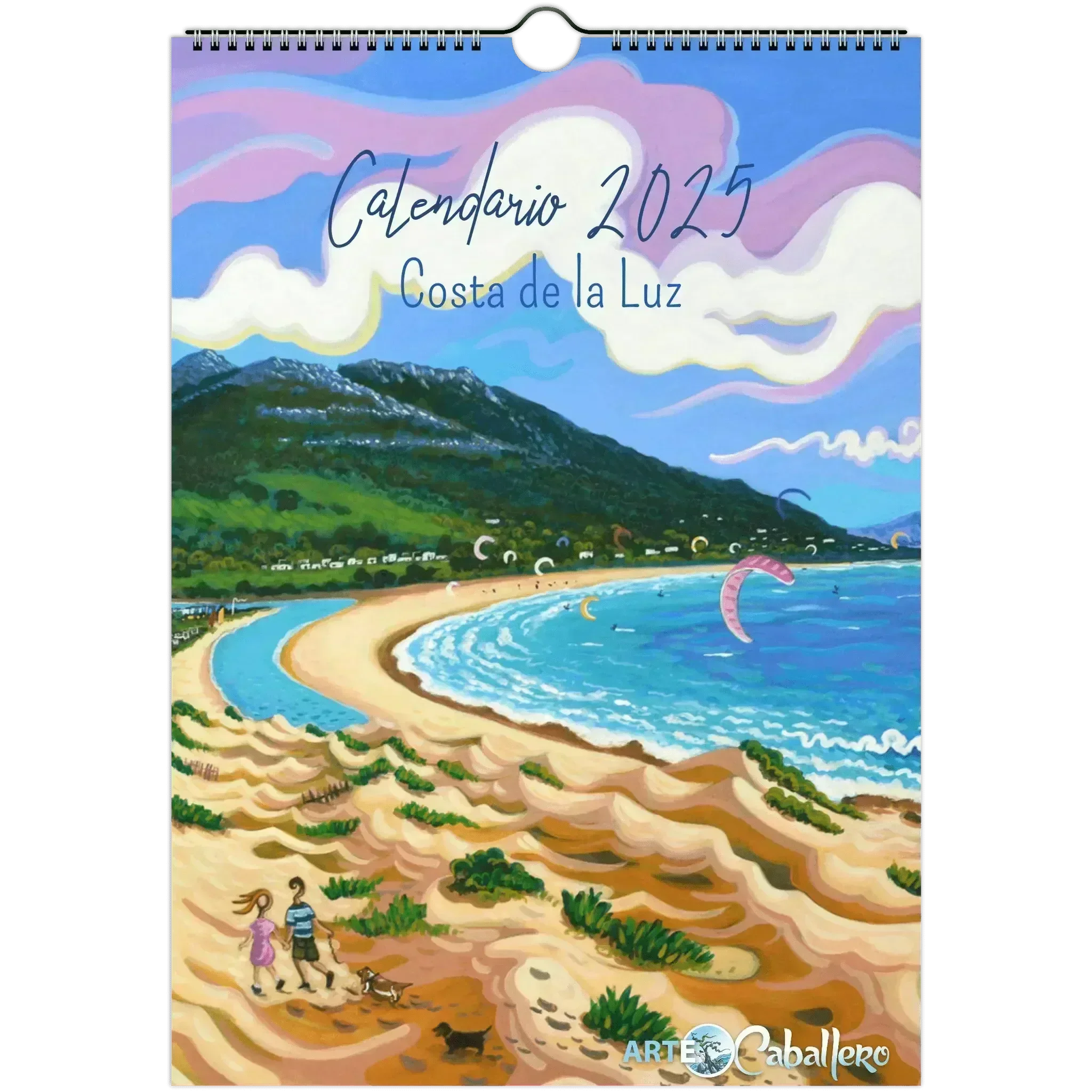 Calendario Costa de la Luz - ESP Festivos Andalucia - 2025 (EU & Rest of World) - Arte Caballero