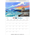 Load image into Gallery viewer, Calendario Costa del Sol - EN - No Holidays - 2025 (EU & Rest of World) - Arte Caballero
