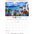 Load image into Gallery viewer, Calendario Costa del Sol - ESP - Festivos Andalucia & Gibraltar - 2025 (EU & Rest of World) - Arte Caballero
