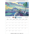 Load image into Gallery viewer, Calendario editors's choice - no holidays - EN - 2025 (EU & Rest of World) - Arte Caballero
