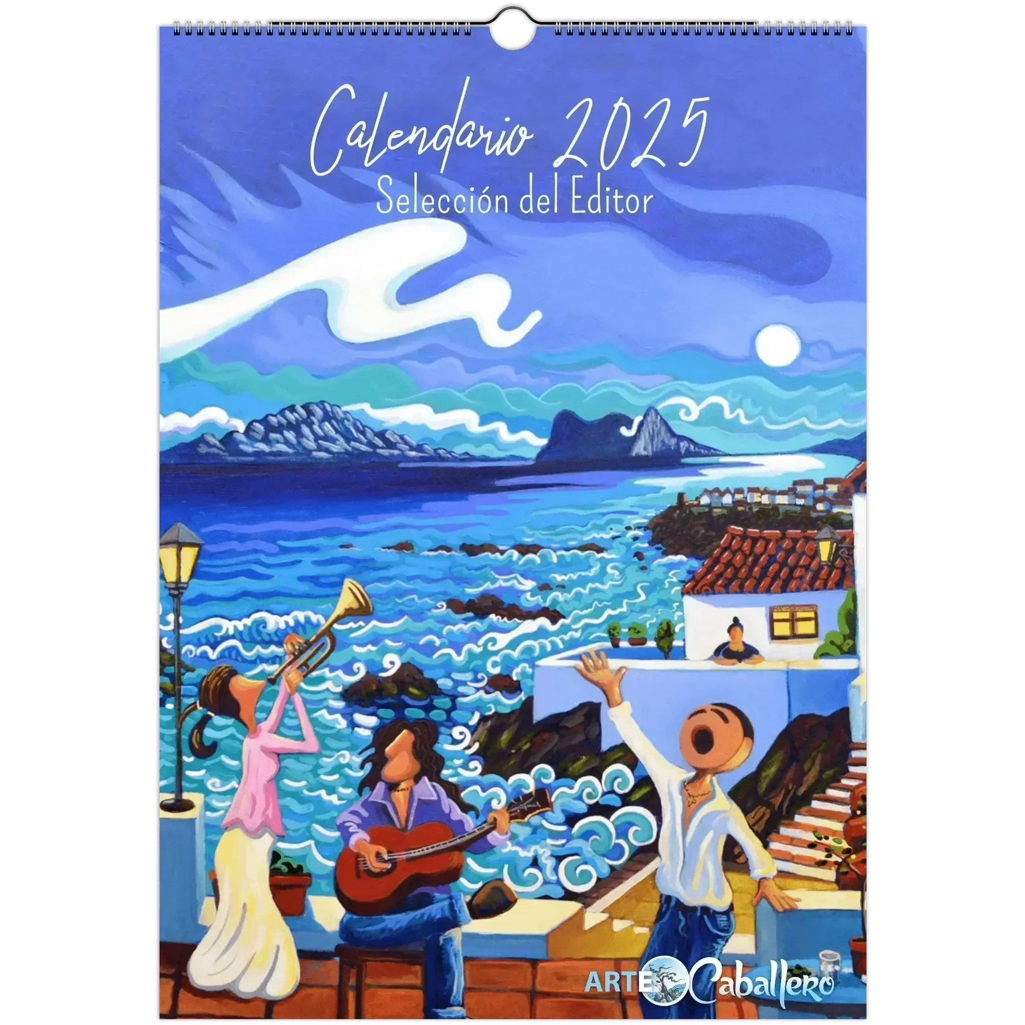 Calendario Selección del Editor - ESP - Festivos Andalucia - 2025 (EU & Rest of World) - Arte Caballero
