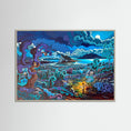 Bild in Galerie-Betrachter laden, N15 - The Night Wanderer - Framed Fine Art Paper Print
