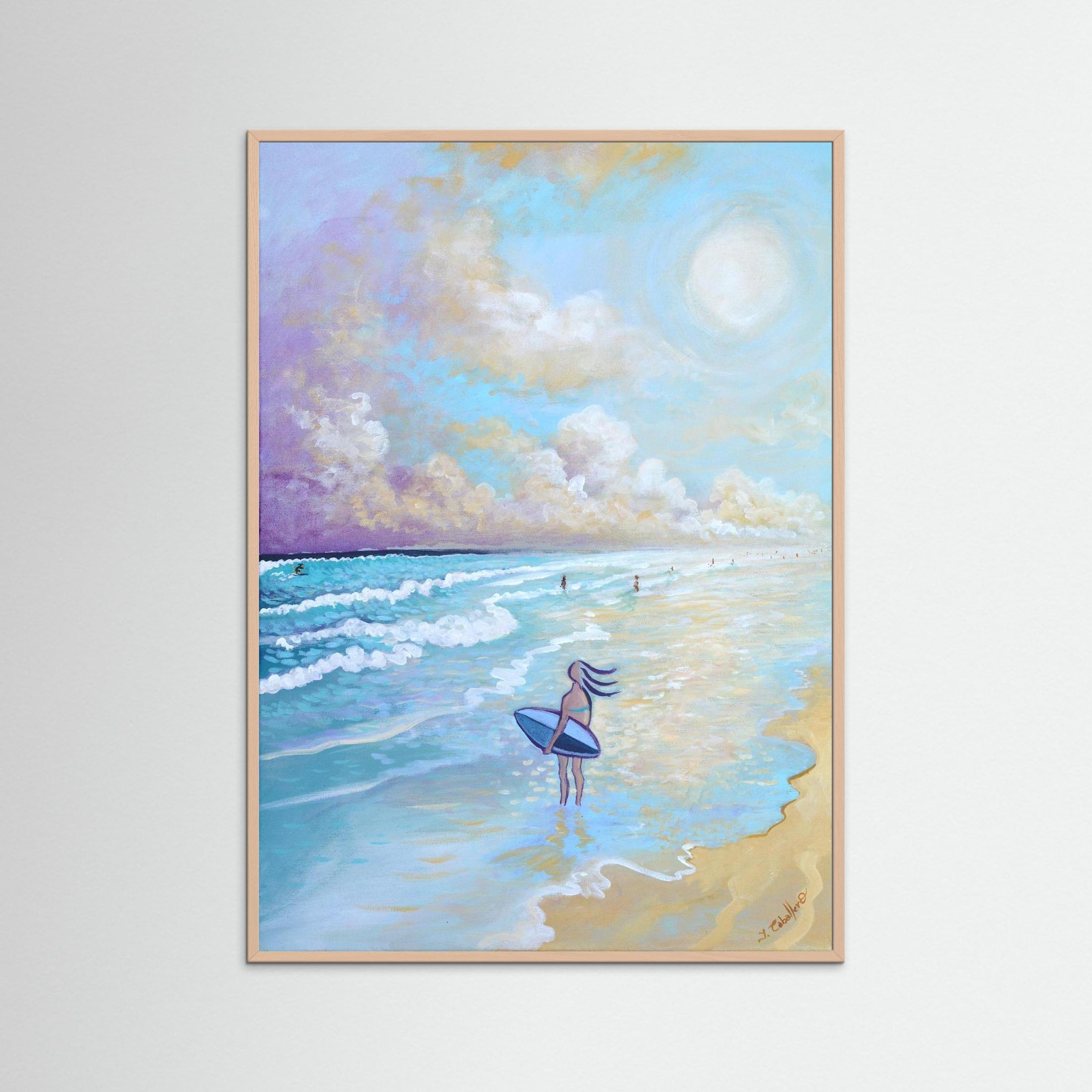N213 - Atlantic Surf - Fine Art Paper Print
