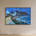 Charger l'image dans la visionneuse de la galerie, N209 - Poniente's promenade - Framed Canvas Art Print
