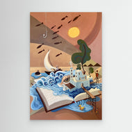 N232 - The Factory of Dreams - Framed Canvas 
