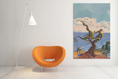 Load image into Gallery viewer, N25 -B - Viento de Poniente - (Westerly's wind) -  Square & Portrait - Canvas
