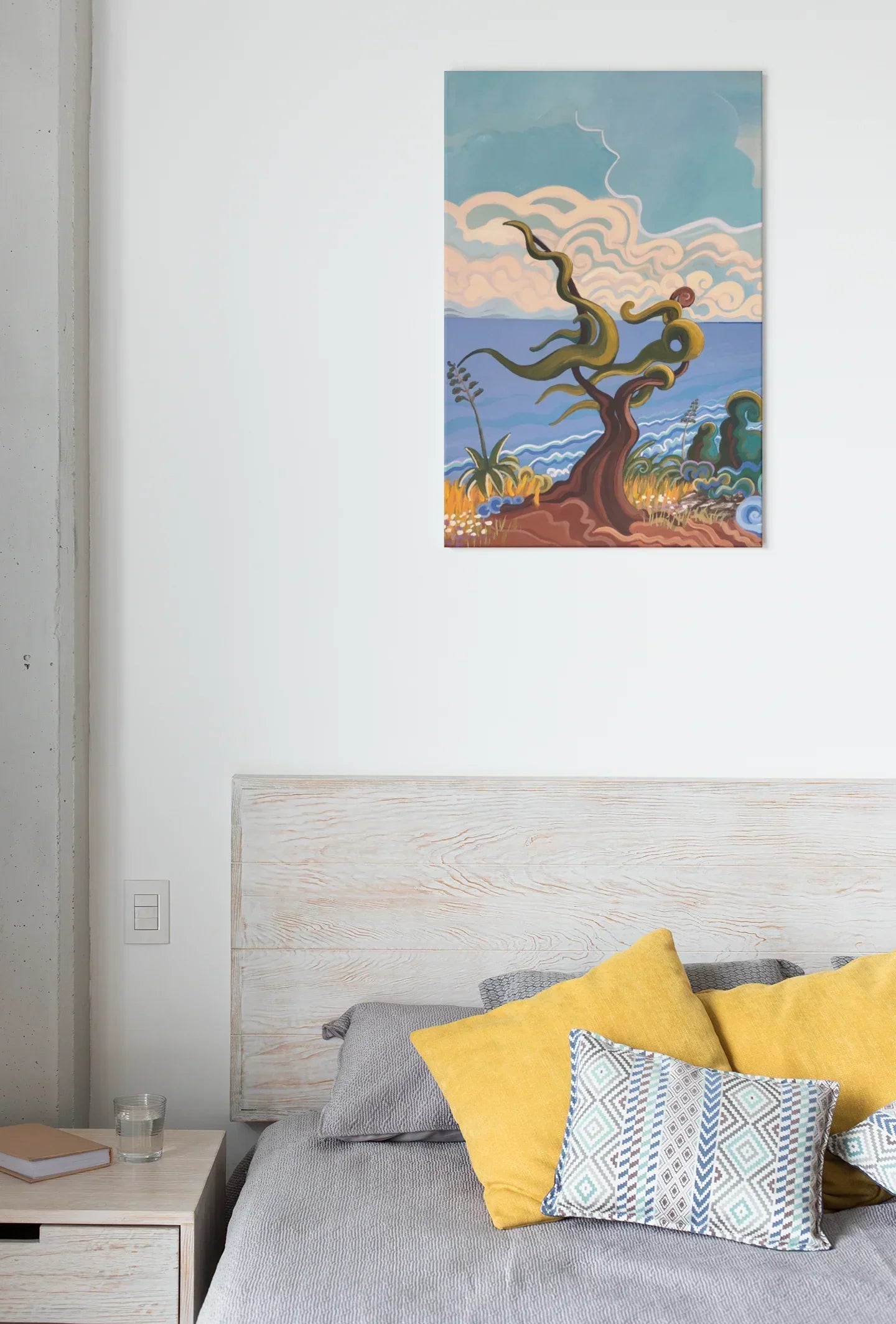 N25 -B - Viento de Poniente - (Westerly's wind) -  Square & Portrait - Canvas