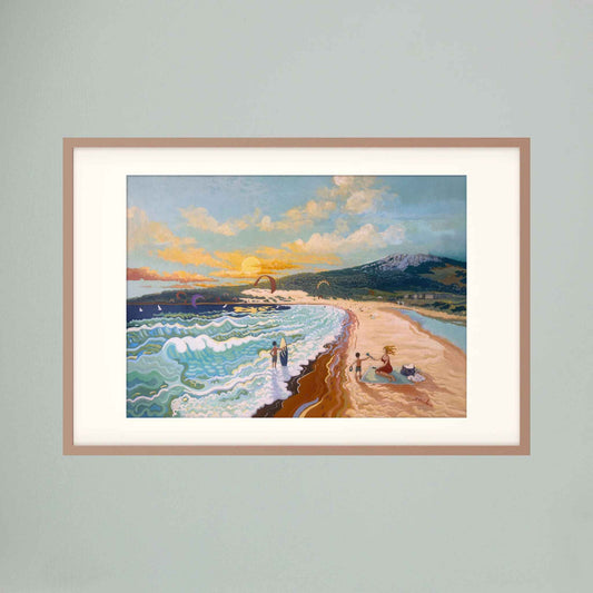 Sunset at Valdevaqueros - N239 - Fine Art Print