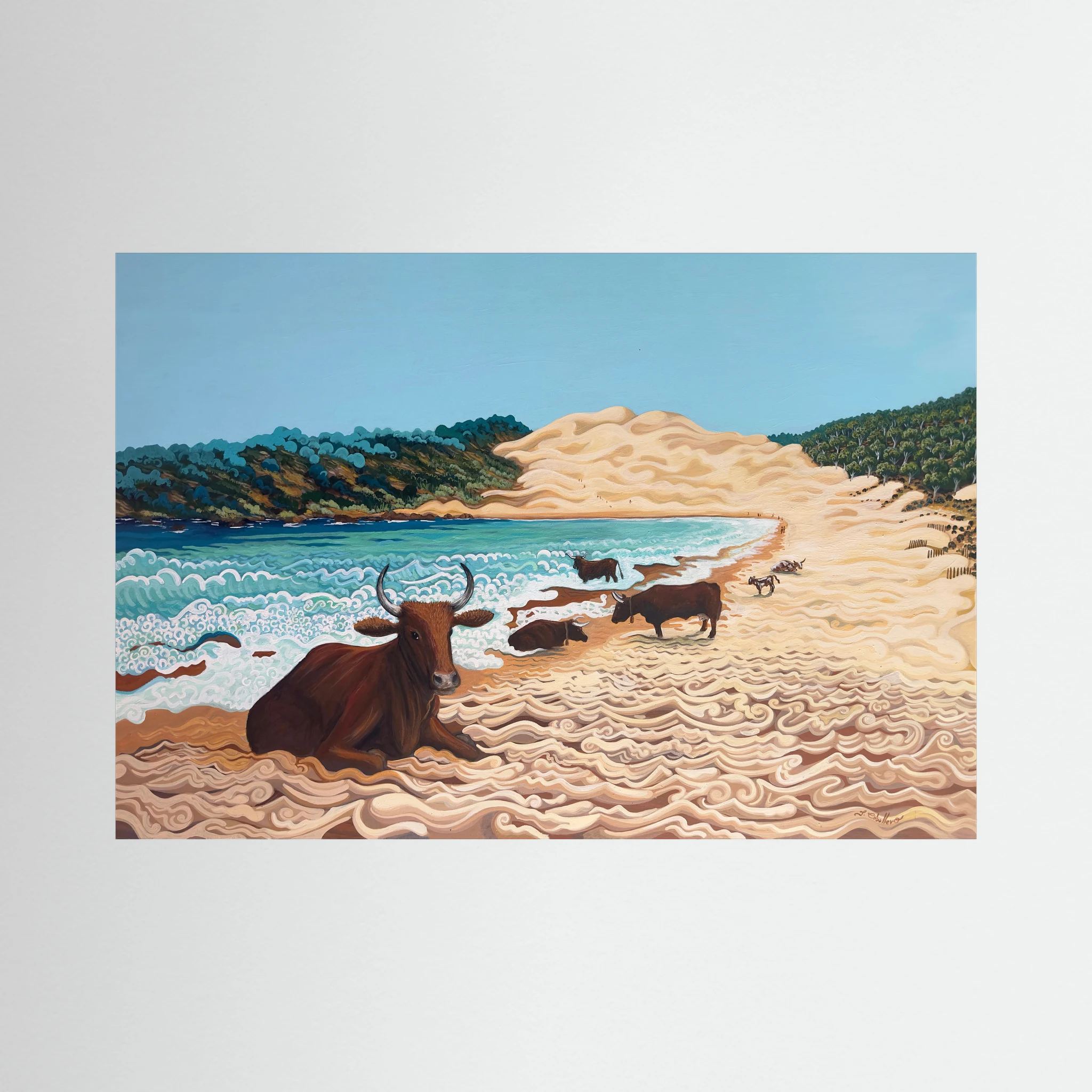N224 - Las Vacas de Bolonia - Fine art print 