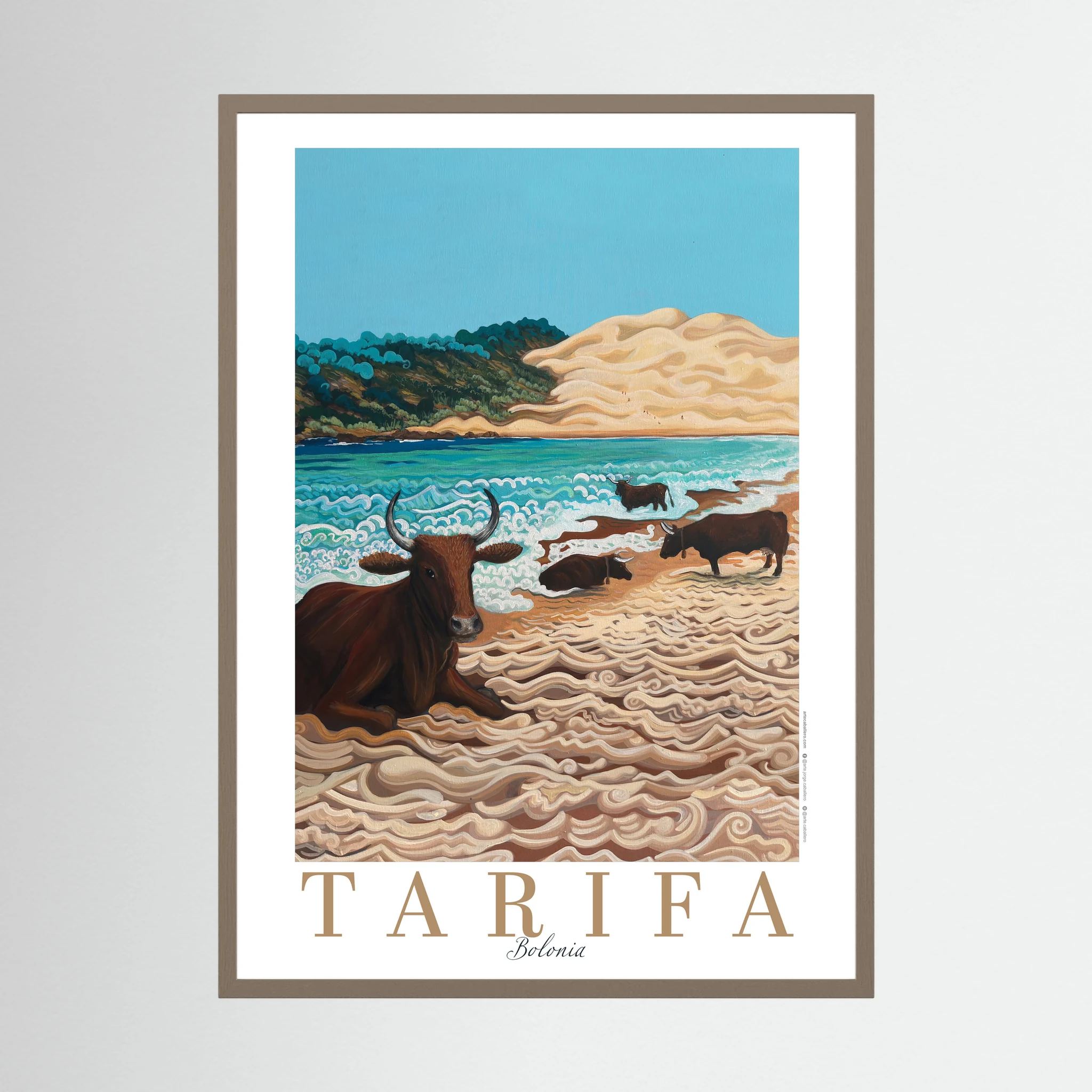 Tarifa - Bolonia - City Posters Collection - Copy