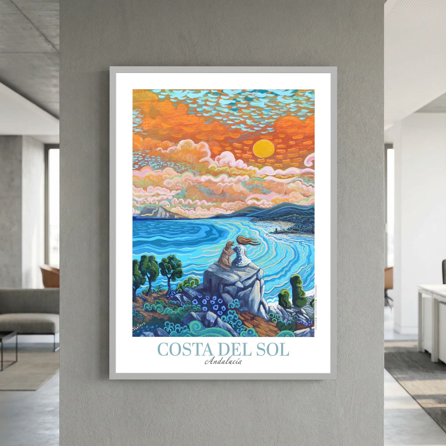 Costa del Sol 1 - City Posters Collection