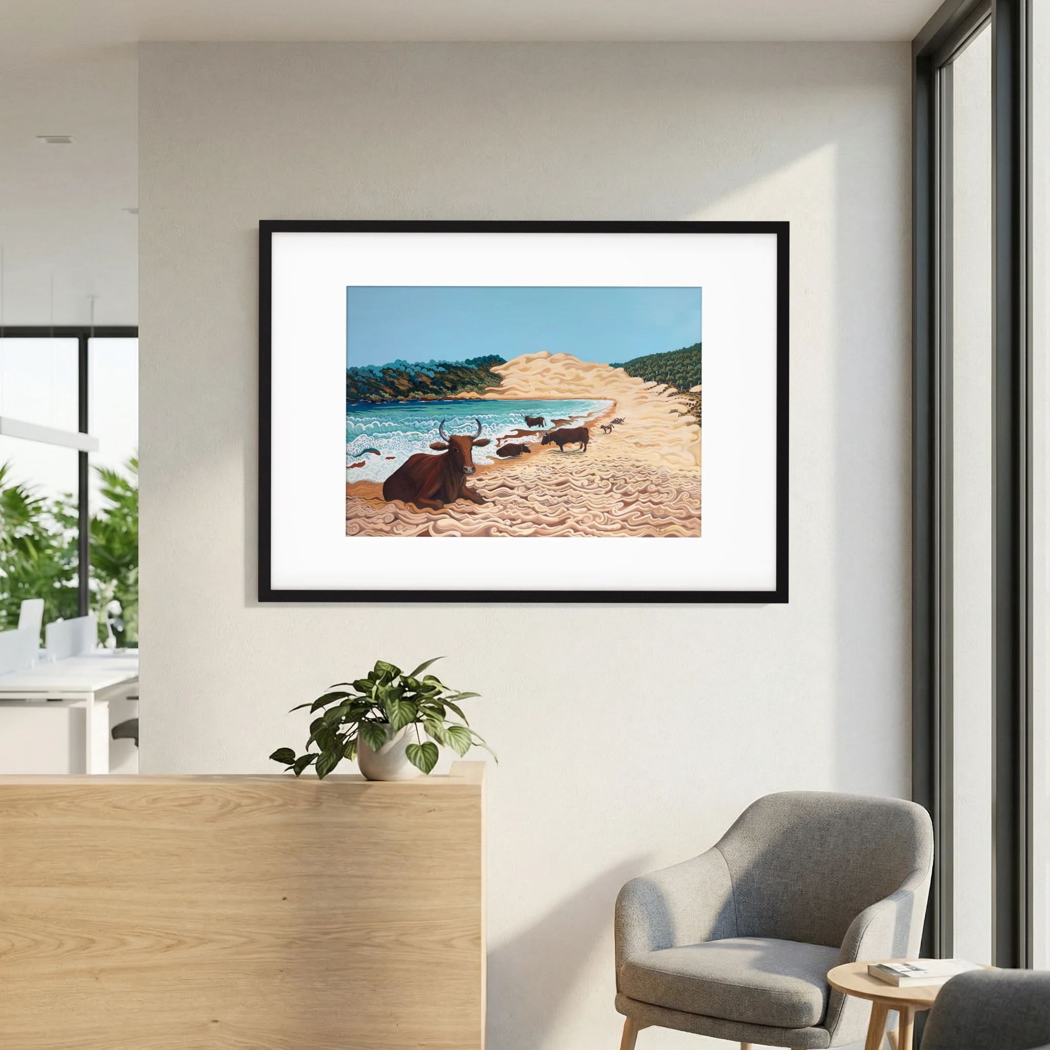 N224 - Las Vacas de Bolonia - Fine art print 