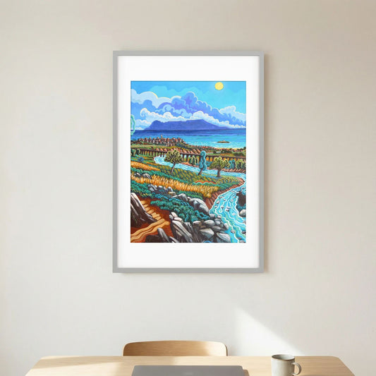 Rio de la Miel - Algeciras - Vertical - Fine art print