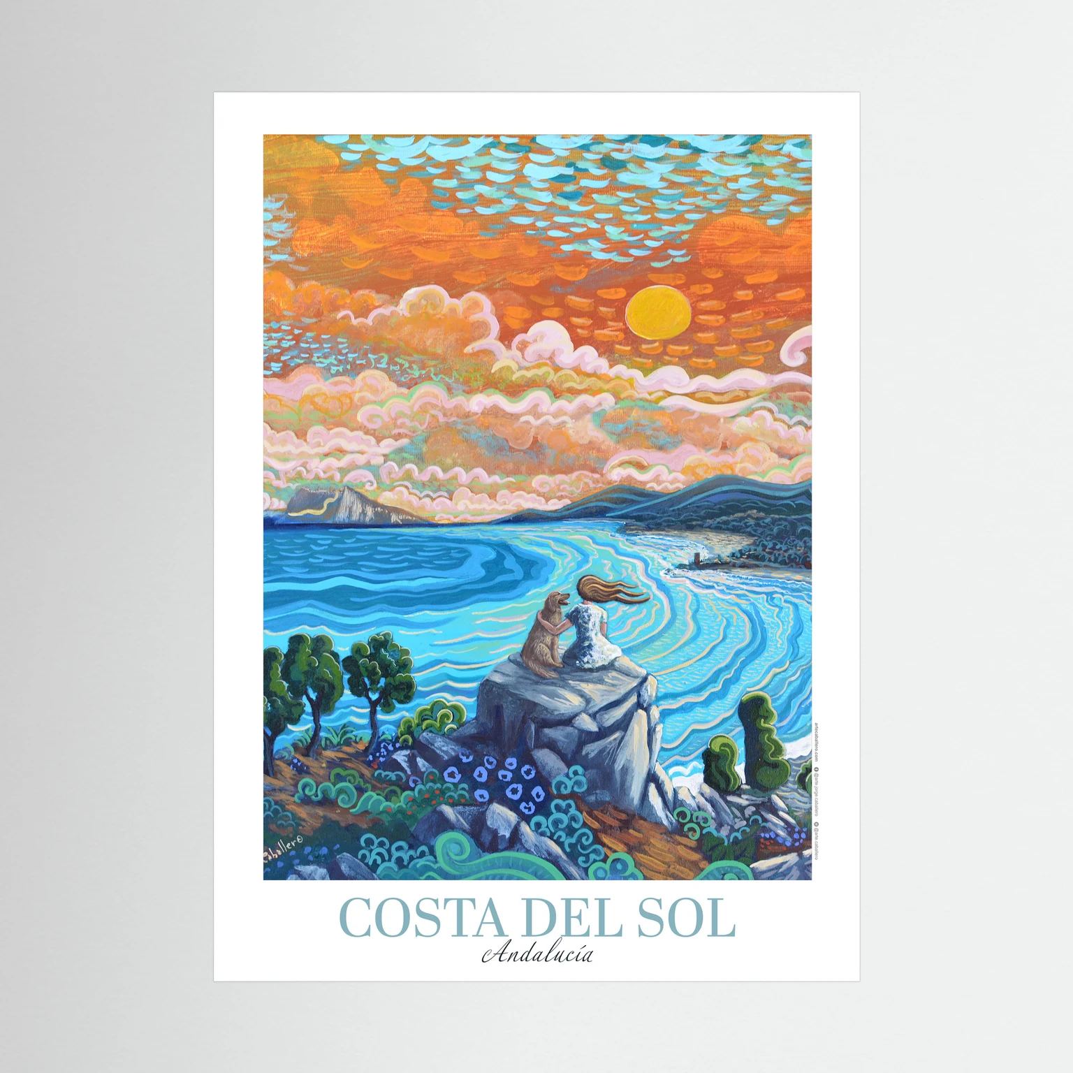 Costa del Sol 1 - City Posters Collection