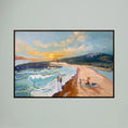 Bild in Galerie-Betrachter laden, Sunset at Valdevaqueros - N239 - Framed Canvas
