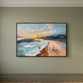 Bild in Galerie-Betrachter laden, Sunset at Valdevaqueros - N239 - Framed Canvas
