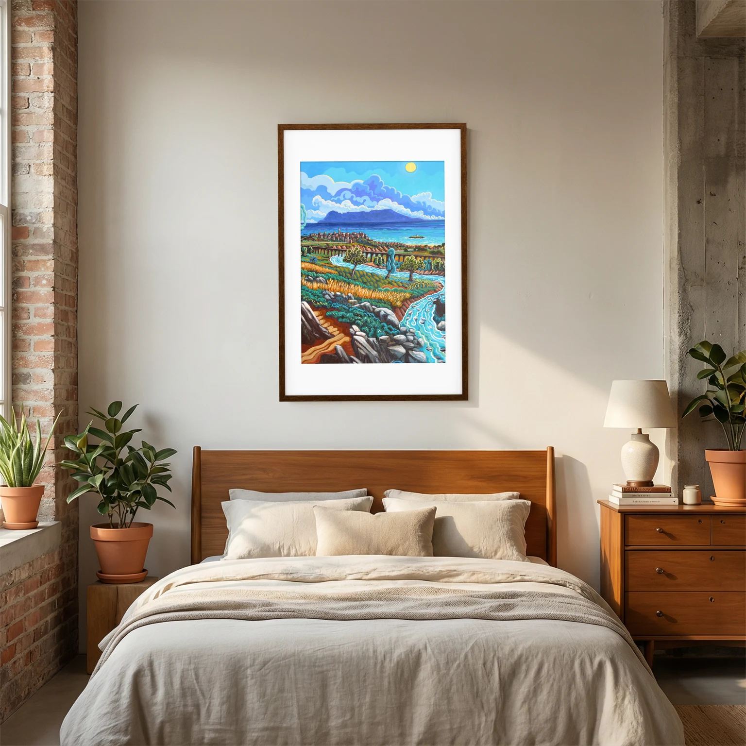 Rio de la Miel - Algeciras - Vertical - Fine art print