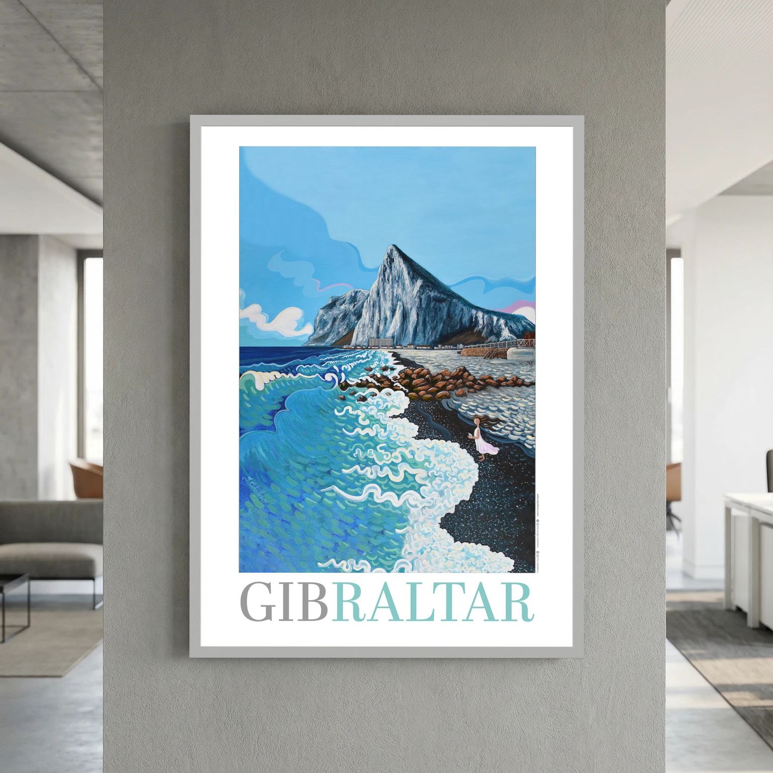 Gibraltar - City Posters Collection  