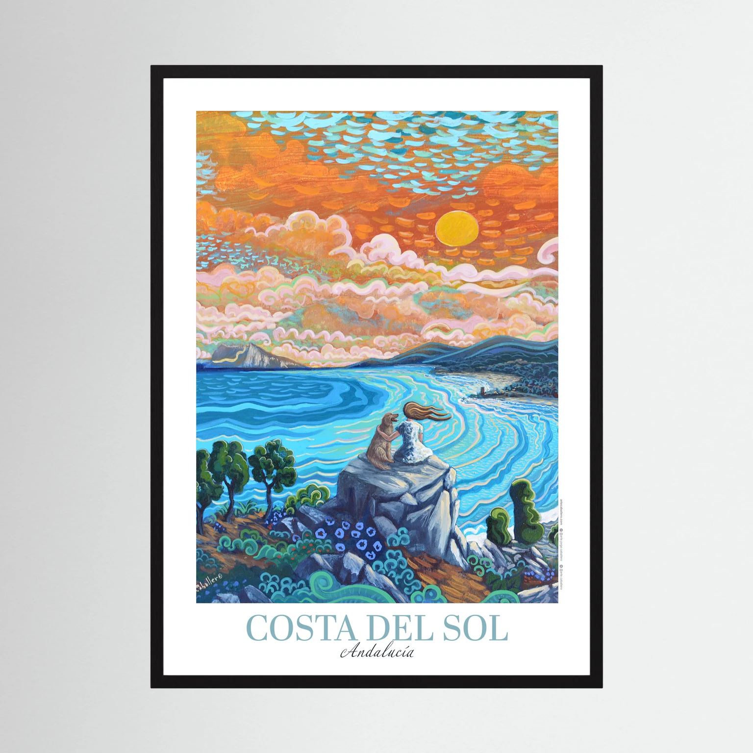 Costa del Sol 1 - City Posters Collection