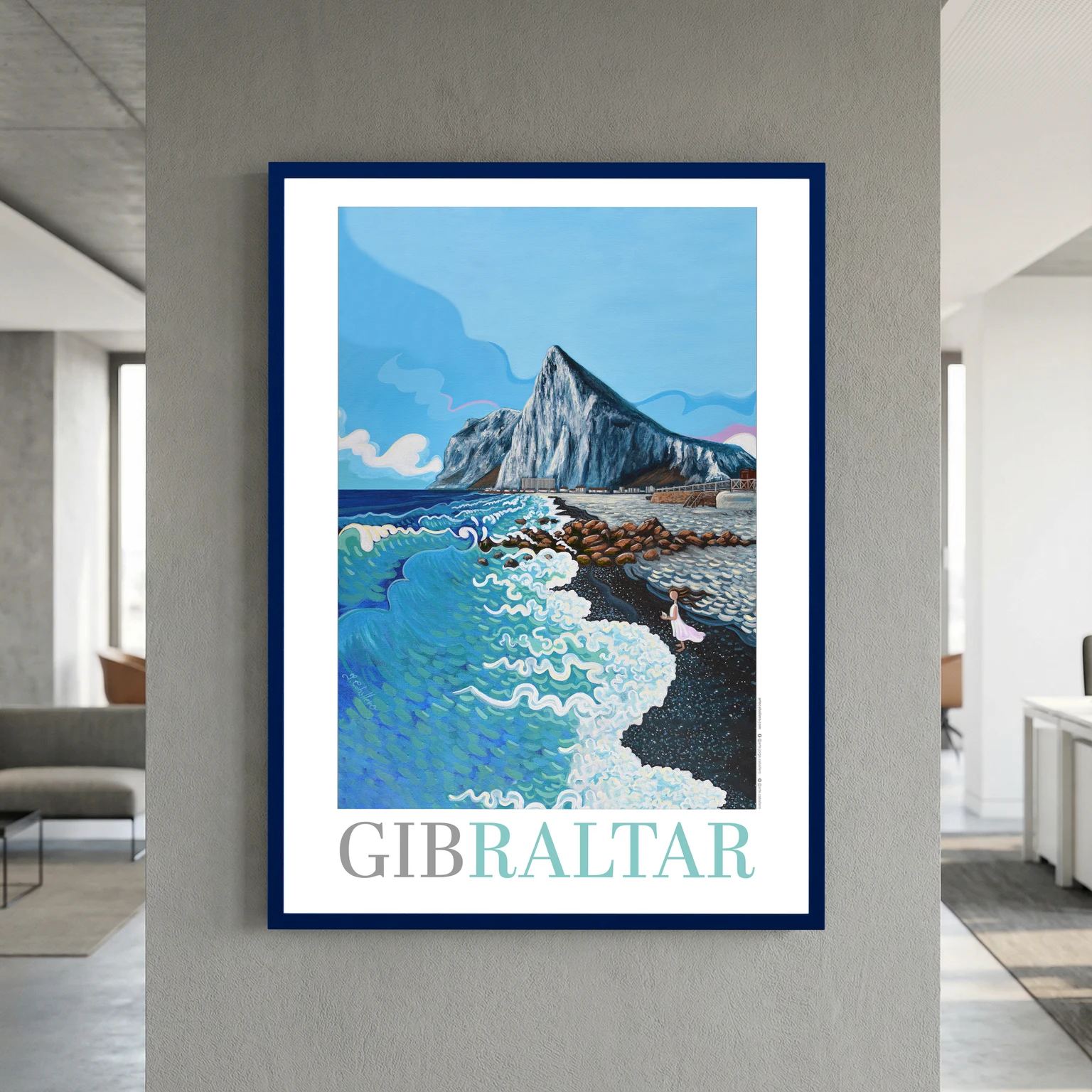 Gibraltar - City Posters Collection  
