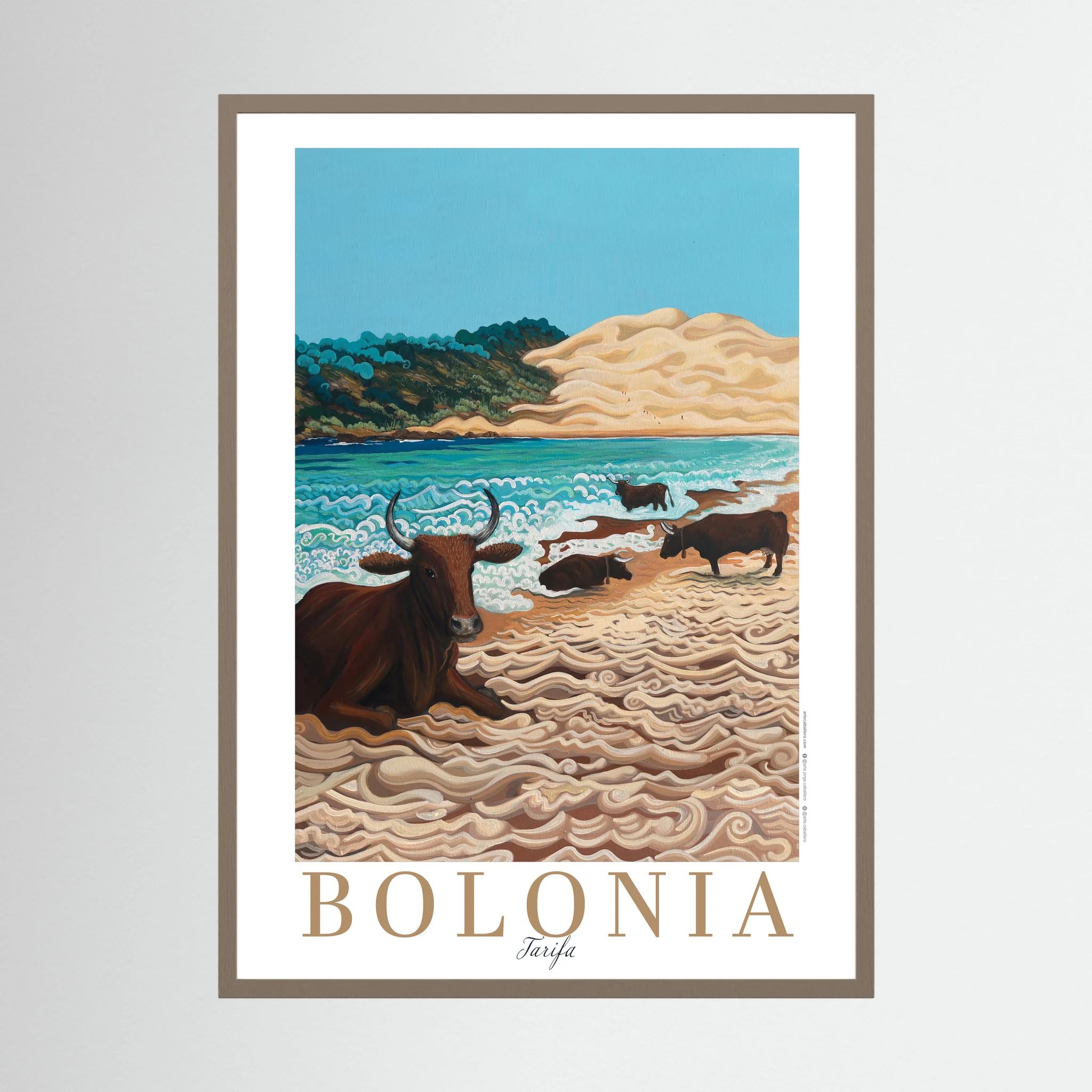 Bolonia - Tarifa - City Posters Collection