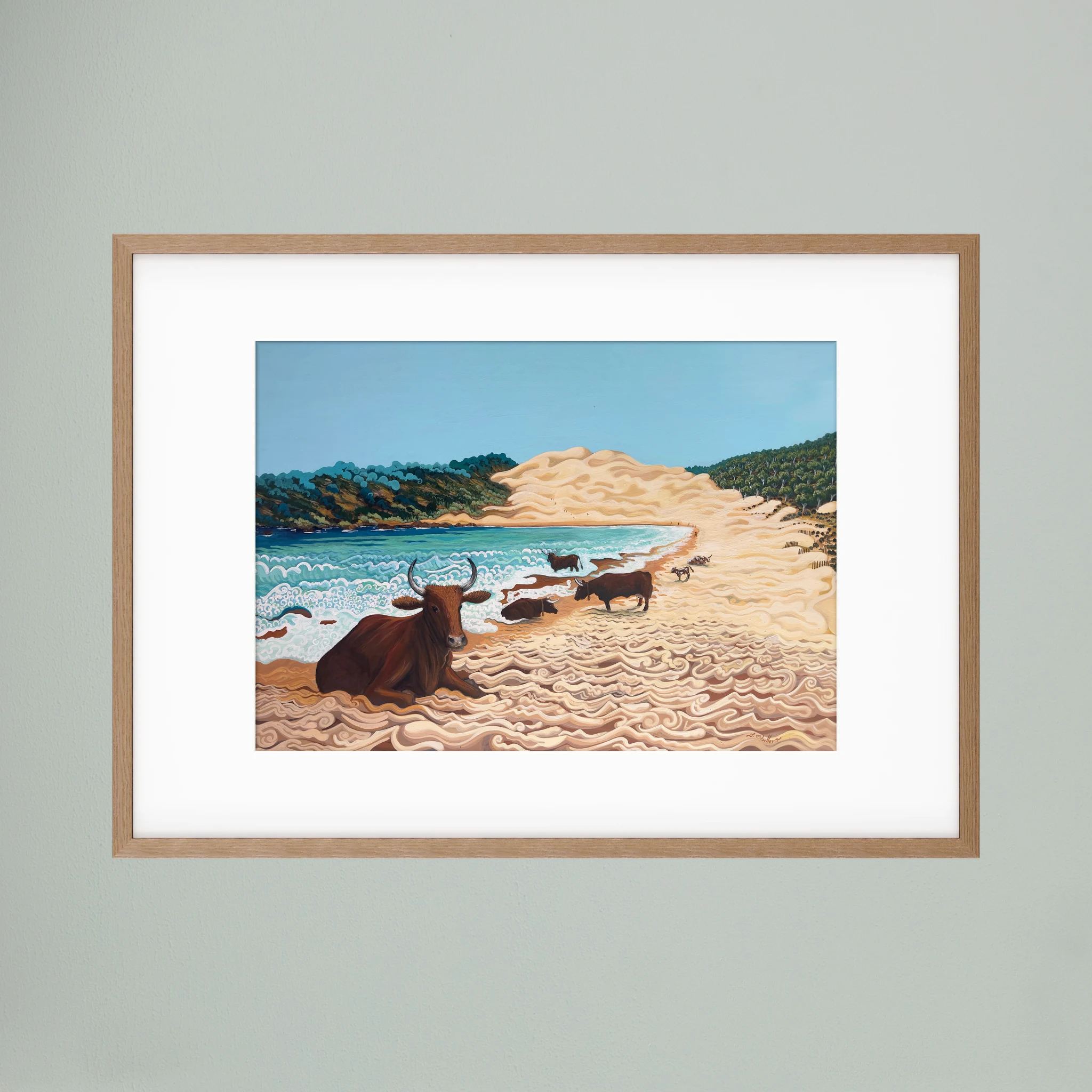 N224 - Las Vacas de Bolonia - Fine art print 