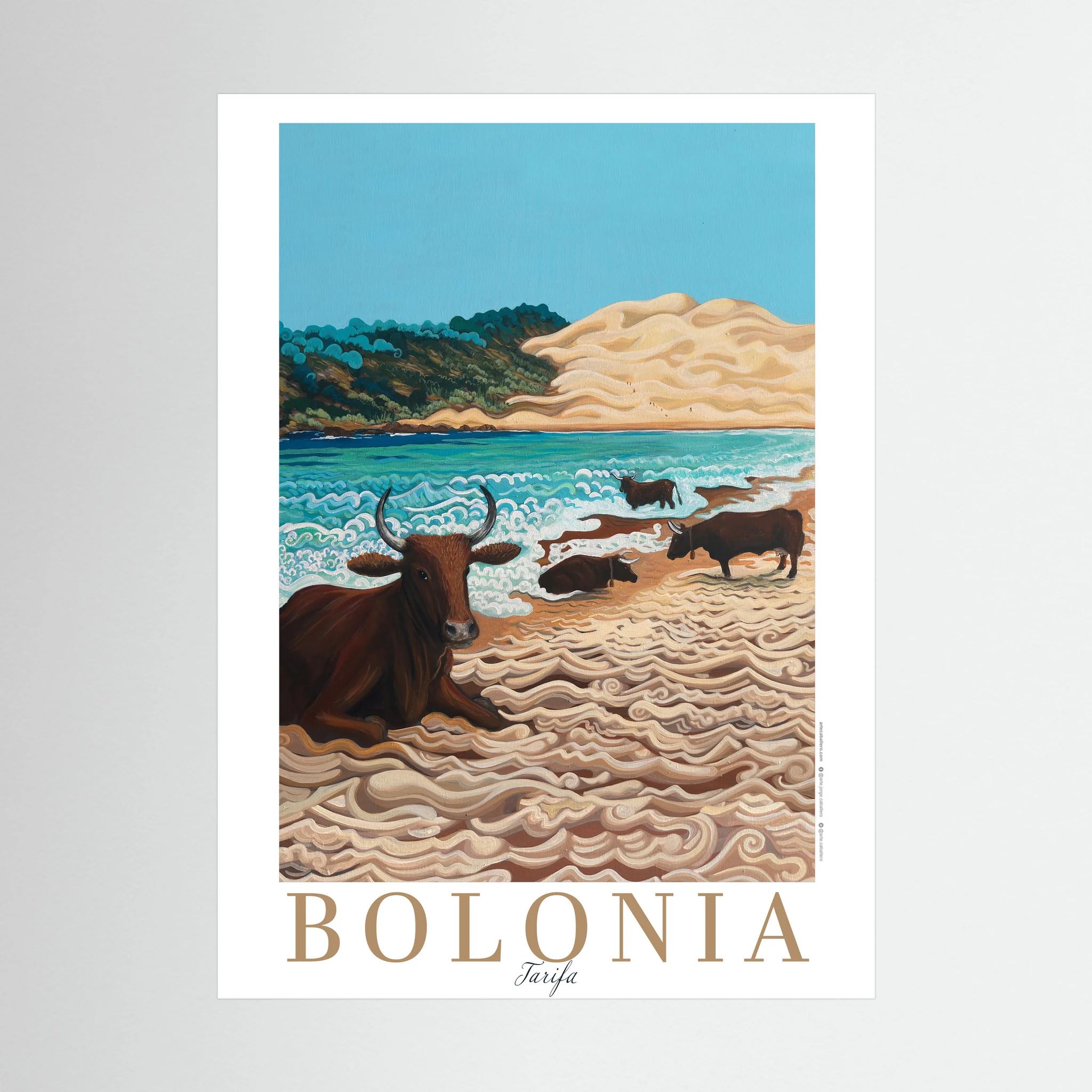 Bolonia - Tarifa - City Posters Collection