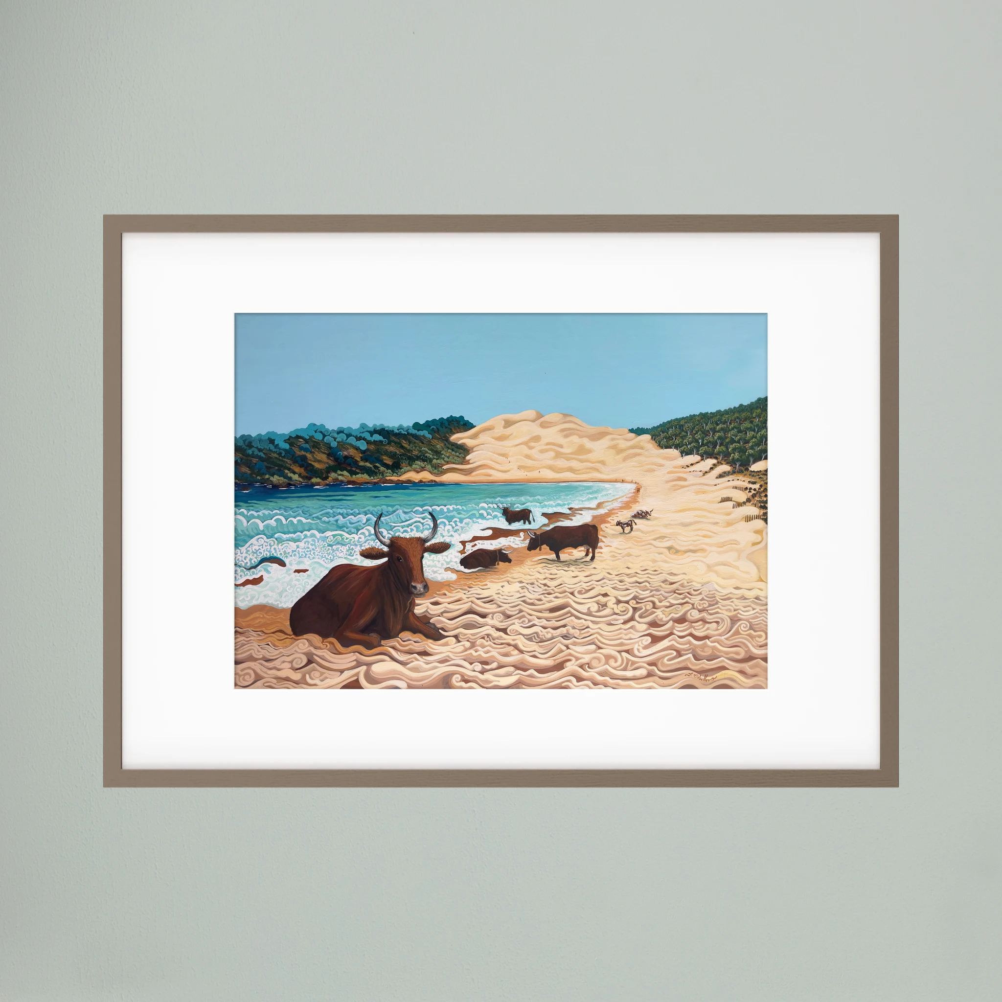 N224 - Las Vacas de Bolonia - Fine art print 