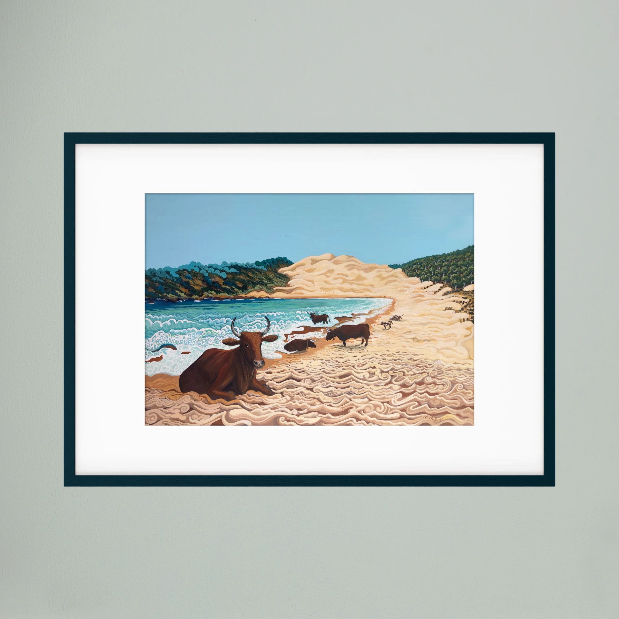 N224 - Las Vacas de Bolonia - Fine art print 