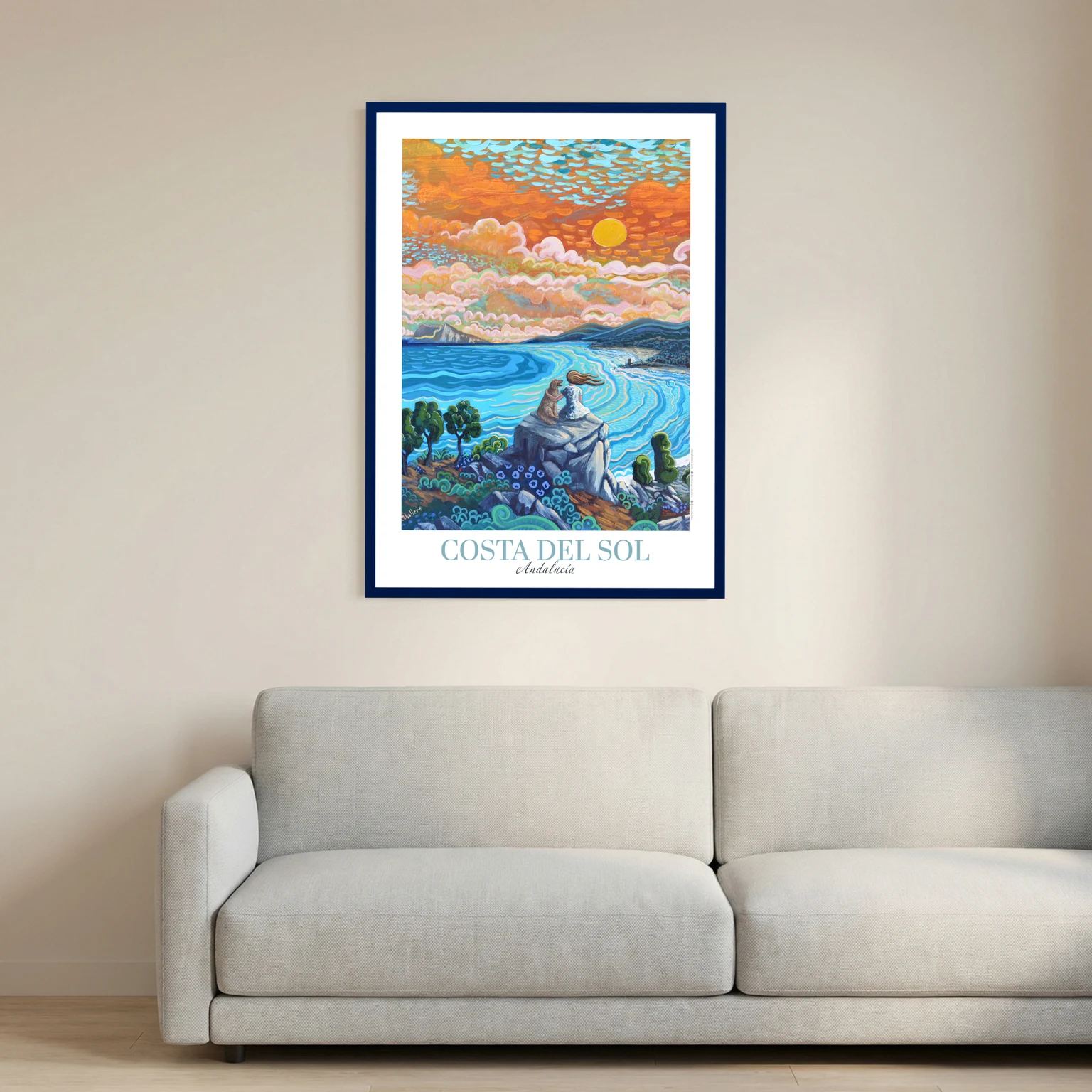 Costa del Sol 1 - City Posters Collection