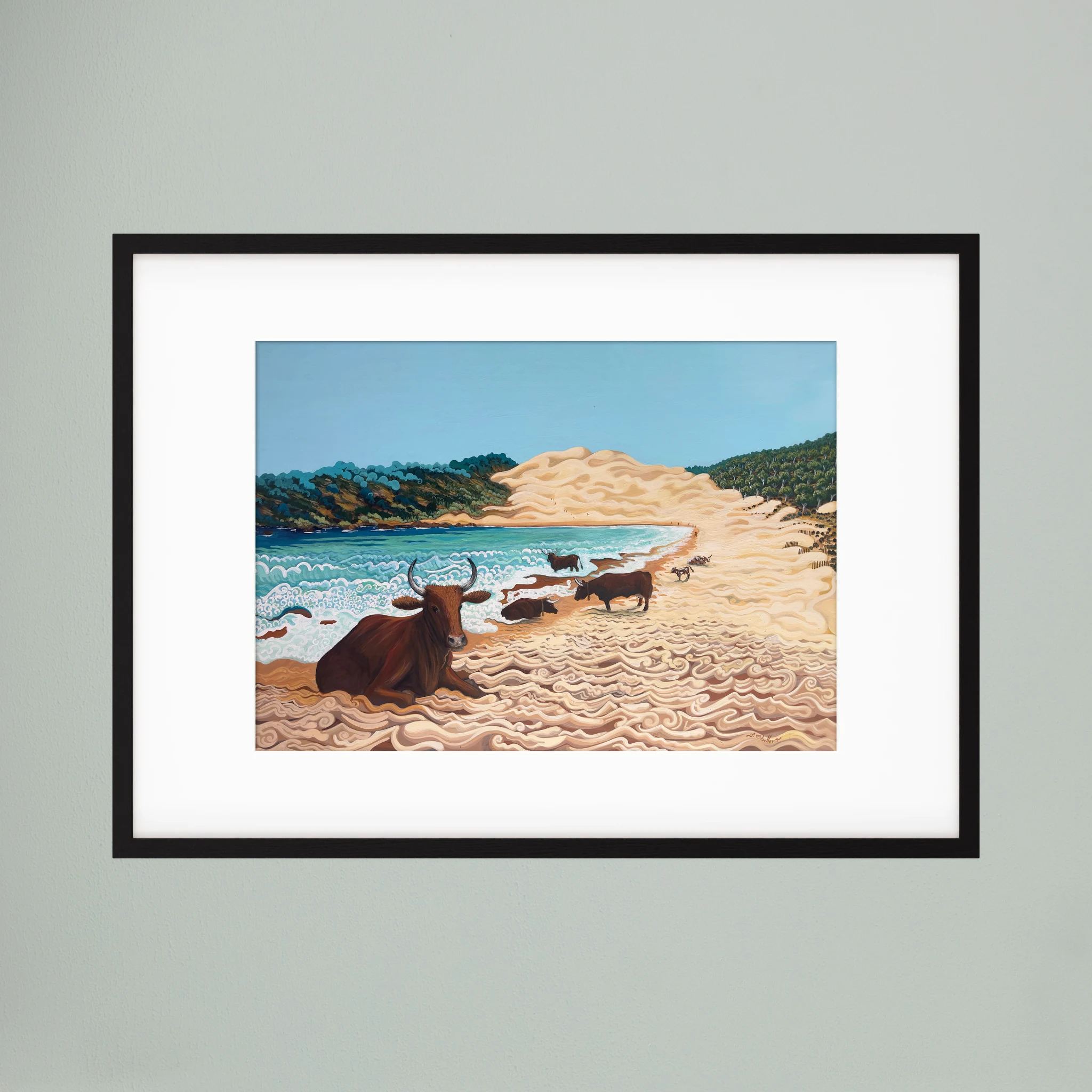 N224 - Las Vacas de Bolonia - Fine art print 