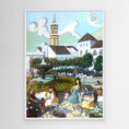 Bild in Galerie-Betrachter laden, N237 - Estepona - Plaza de las Flores - Yellow Flowers - Framed Canvas
