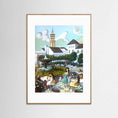 Загрузить изображение в просмотрщик галереи, N237 - Estepona - Plaza de las Flores - Yellow Flowers - Fine Art Paper
