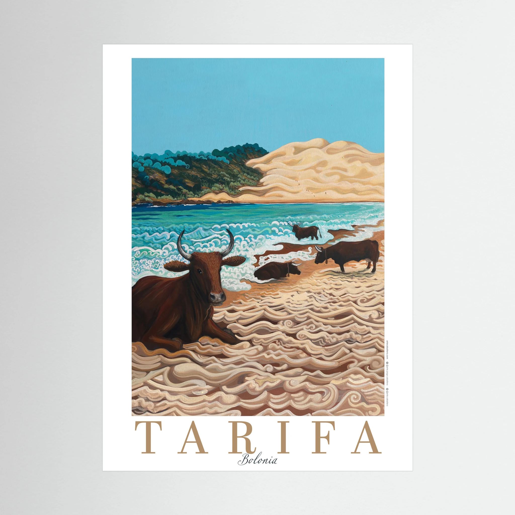 Tarifa - Bolonia - City Posters Collection - Copy