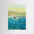 Загрузить изображение в просмотрщик галереи, N204 - Surfing El Palmar - Vertical - Fine Art Print
