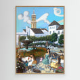 Bild in Galerie-Betrachter laden, Estepona - Plaza de las Flores - Red Flowers - Framed Canvas - Copy
