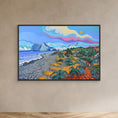 Load image into Gallery viewer, N133 - Flamencos por la torre - Framed Canvas
