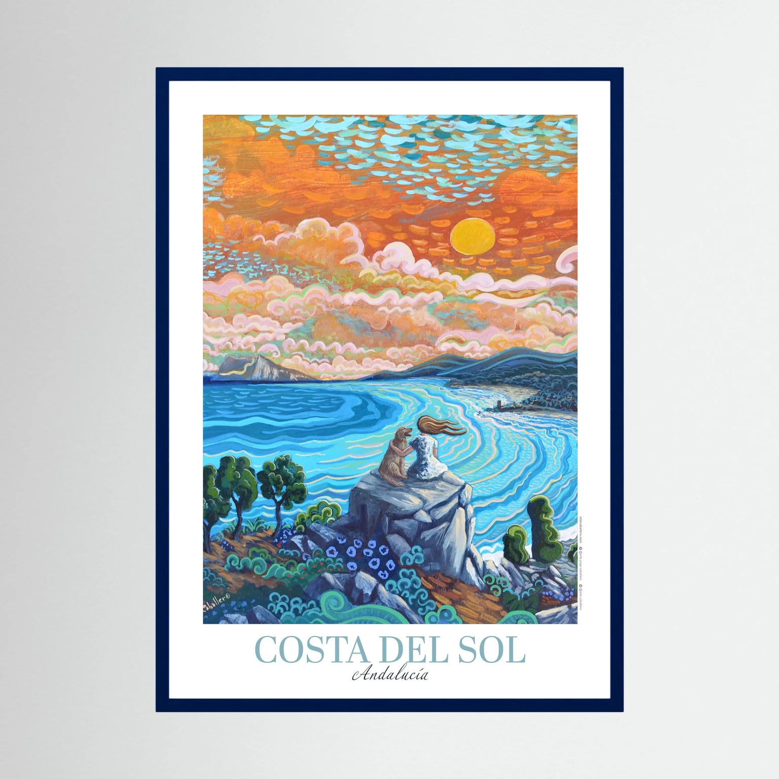 Costa del Sol 1 - City Posters Collection