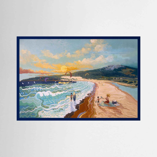 Sunset at Valdevaqueros - N239 - Fine Art Print