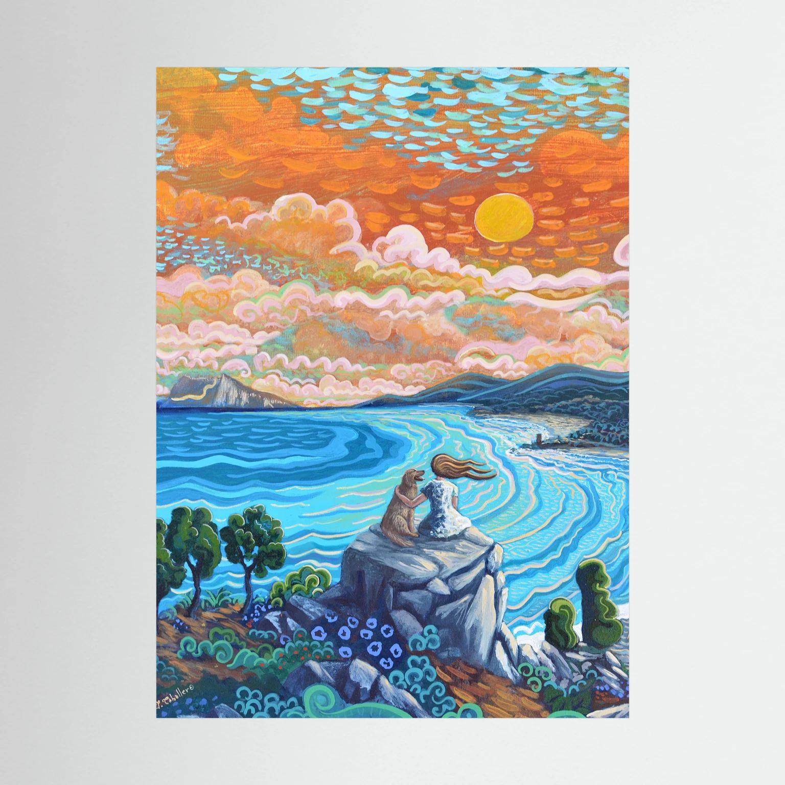 My Best Friend - Costa del Sol - Portrait - Fine art print