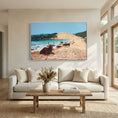 Bild in Galerie-Betrachter laden, N224 - Las Vacas de Bolonia - Framed Canvas
