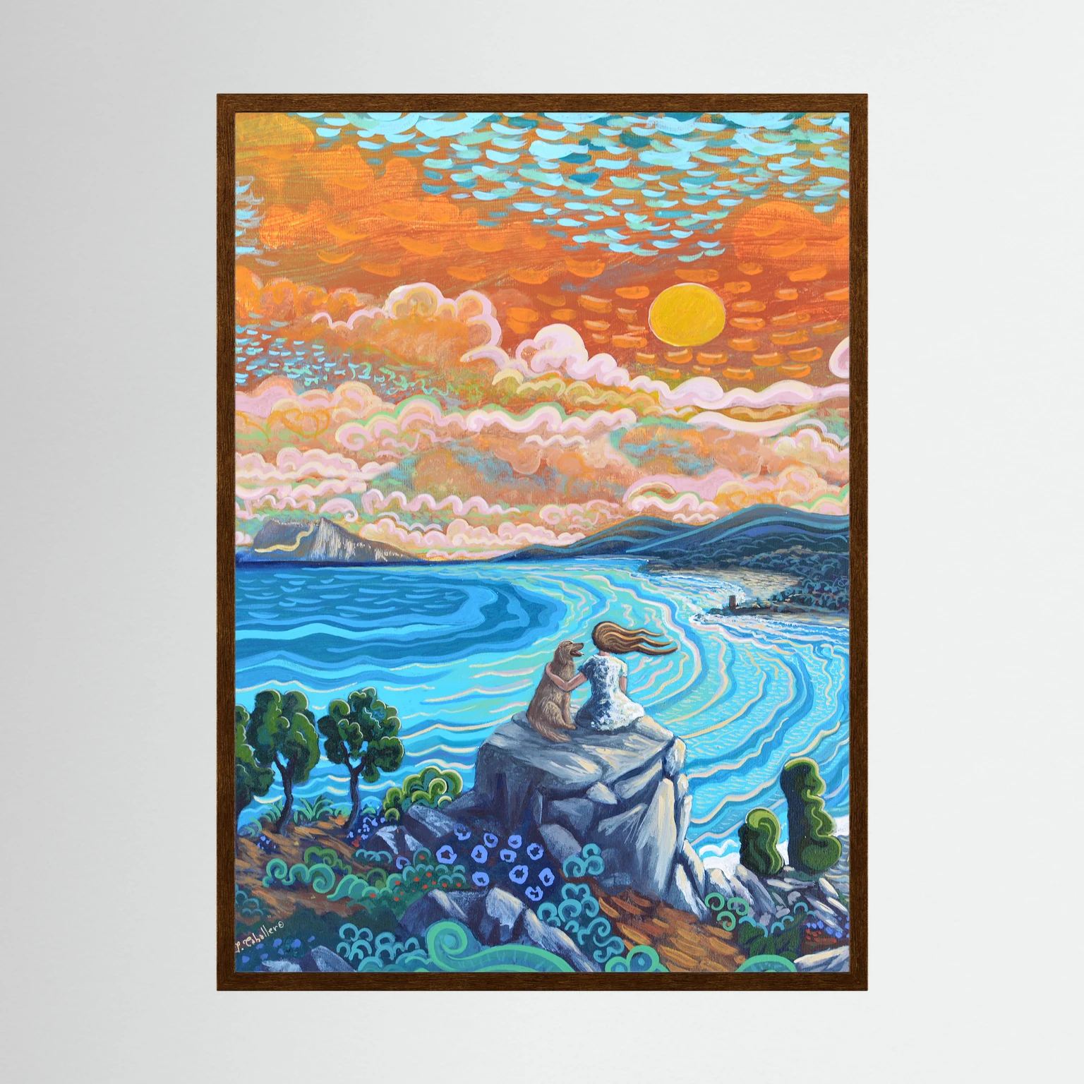My Best Friend - Costa del Sol - Portrait - Fine art print