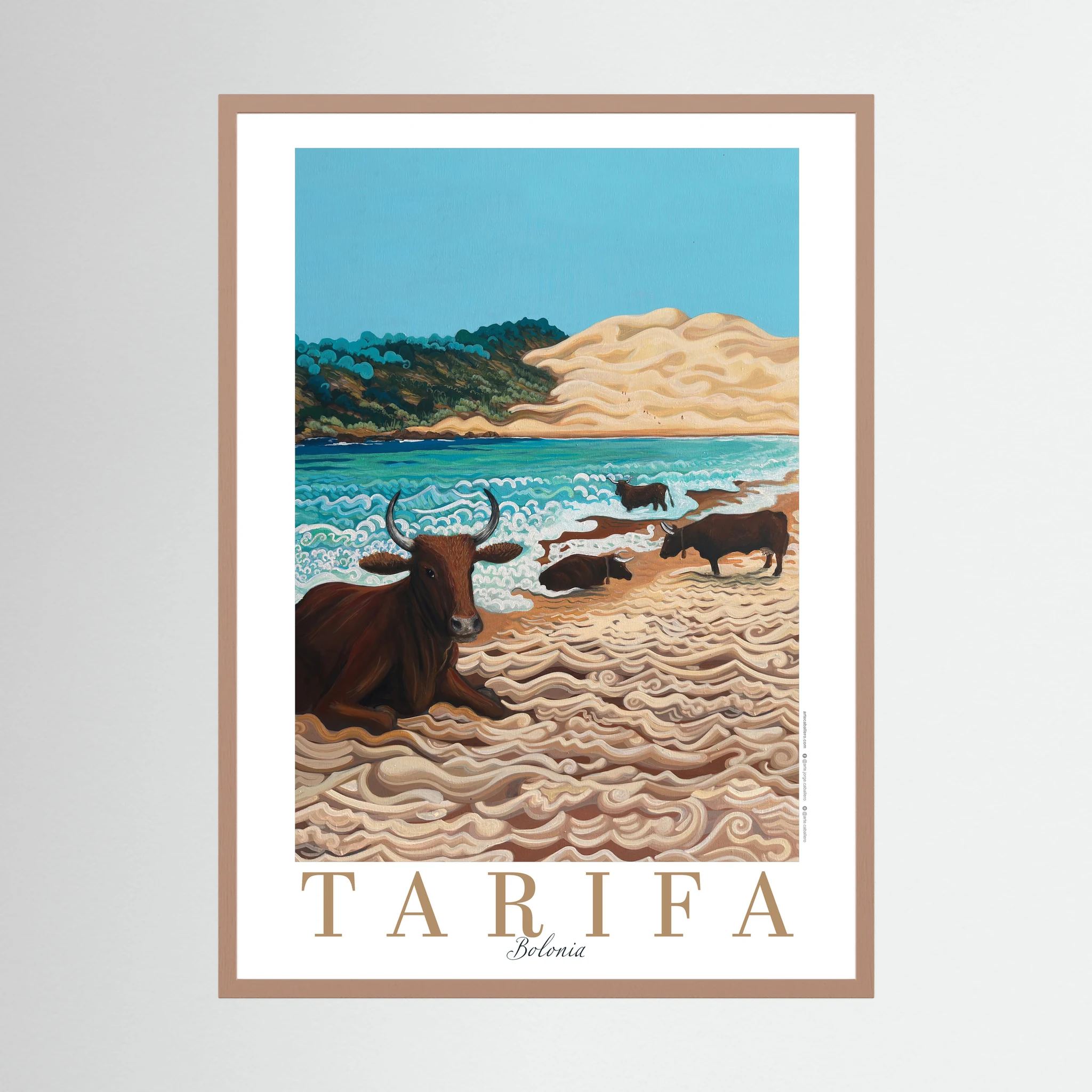 Tarifa - Bolonia - City Posters Collection - Copy