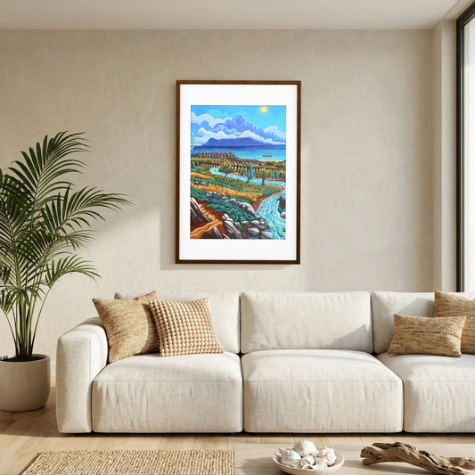 Rio de la Miel - Algeciras - Vertical - Fine art print
