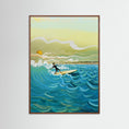 Загрузить изображение в просмотрщик галереи, N204 - Surfing El Palmar - Vertical - Fine Art Print
